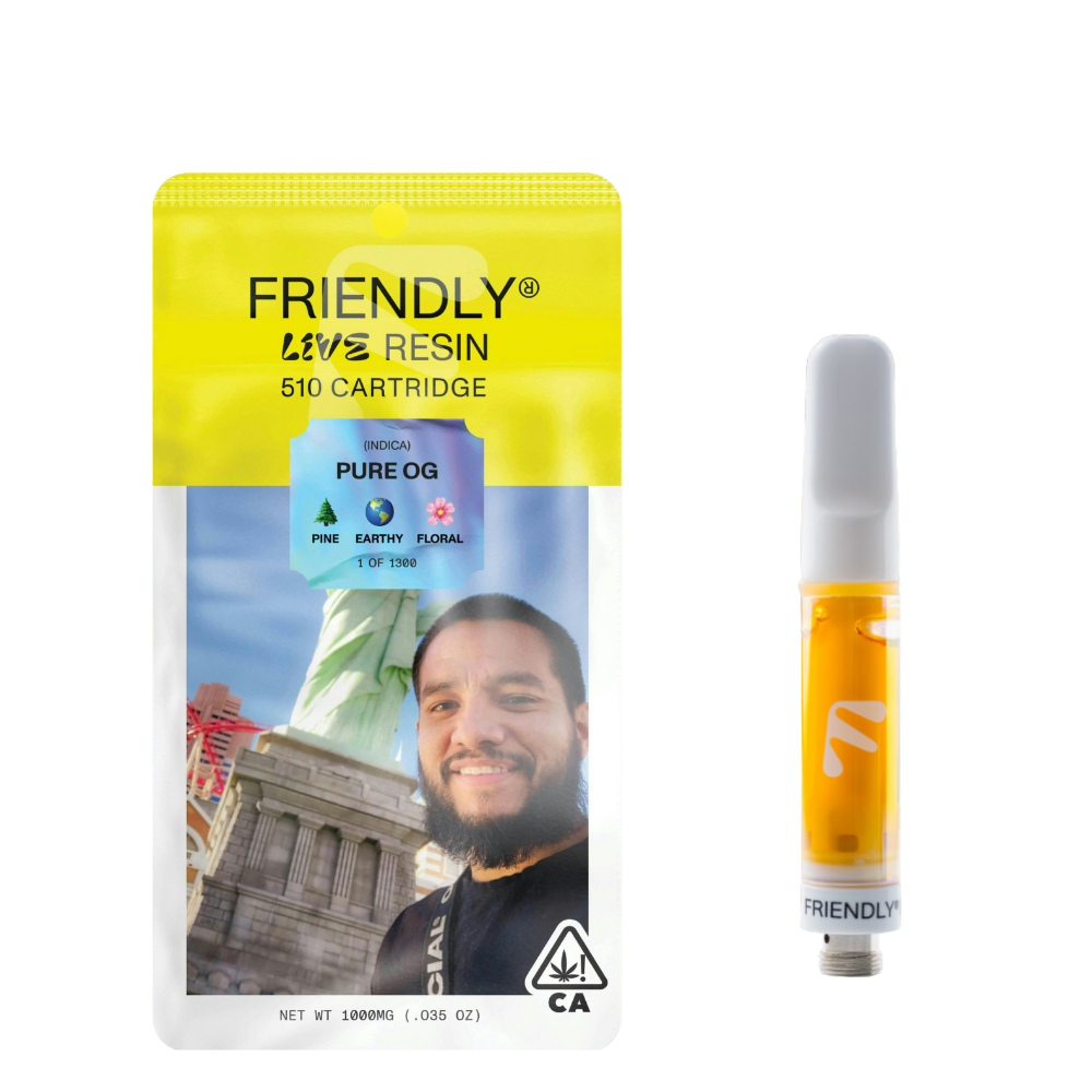 1g Pure OG Live Resin (510 Thread) - Friendly Brand picture
