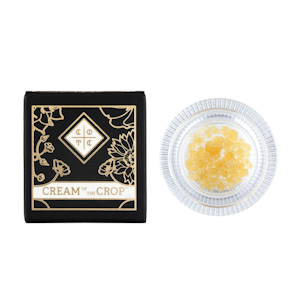 Cream of the Crop - 1g Purple Push Pop Live Resin Sugar - Cream of the Crop