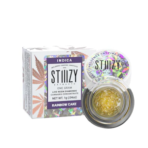 STIIIZY - 1g Rainbow Cake Live Resin Diamonds - STIIIZY