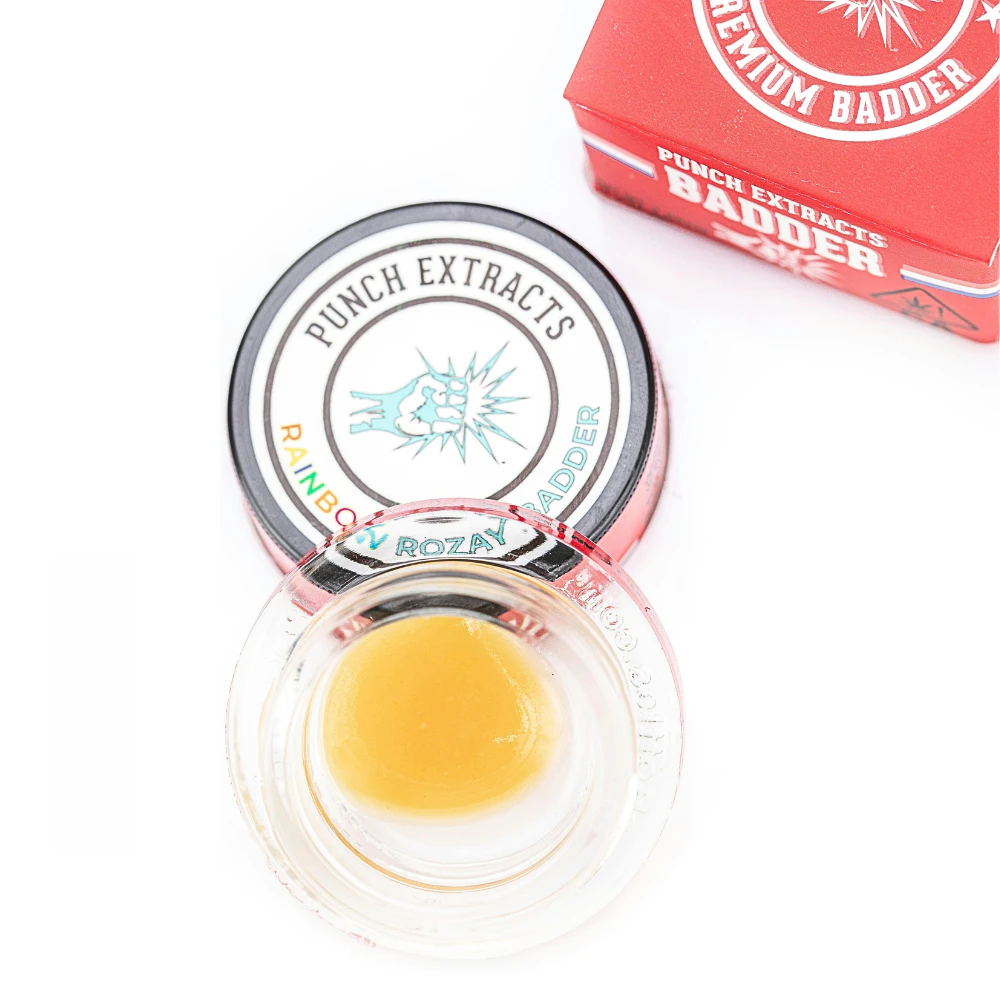 Punch Edibles & Extracts - 1g Rainbow Rozay Badder - Punch Extracts Main Image