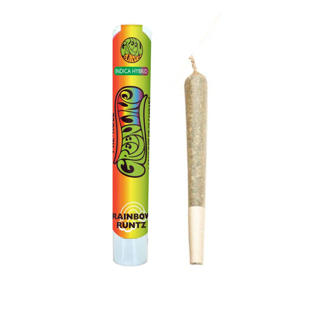 Greenline - 1g Rainbow Runtz Pre-Roll - Greenline Main Image