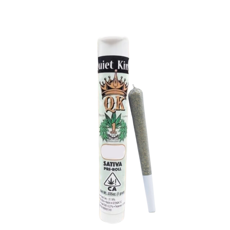 1g Lemon Zest Pre-Roll - Quiet Kings picture
