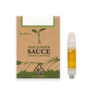 RAW GARDEN - Raw Garden - Lemon Sour Diesel - 1g Sauce Vape Cart