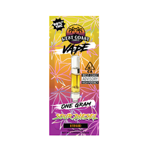 West Coast Treez - 1g Sour Diesel (510 Thread) - West Coast Treez