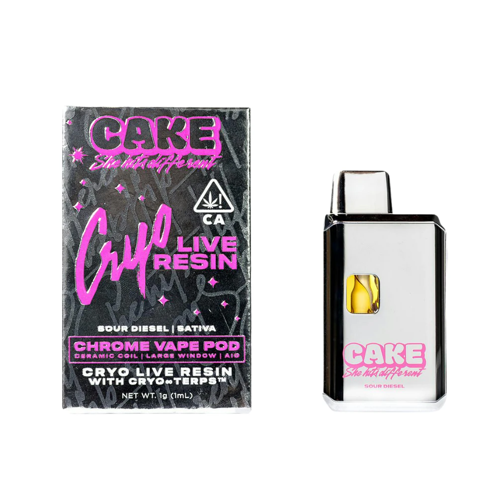CAKE - 1g Sour Diesel Cryo Live Resin (ready-to-Use) - CAKE Main Image