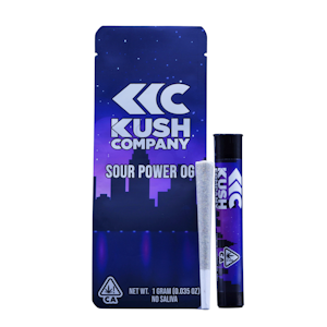 Kush Co. - 1g Sour Power OG (Indoor) Pre-Roll - Kush Co