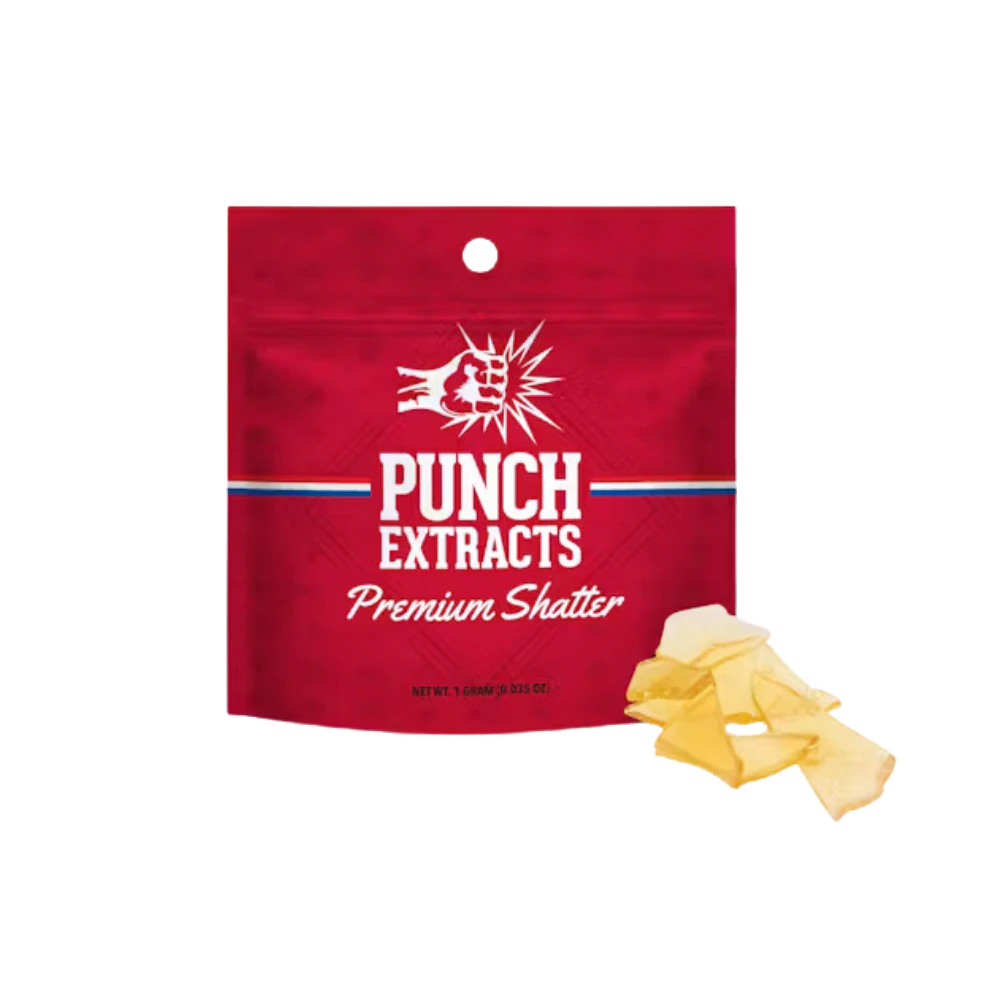 Punch Edibles & Extracts - 1g Space Berry Shatter - Punch Extracts Main Image
