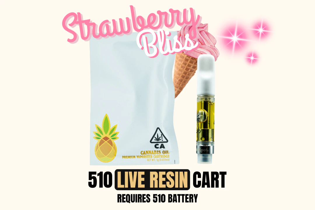 Humble Root - 1g Strawberry Bliss Live Resin (510 Thread) - Humble Root Main Image