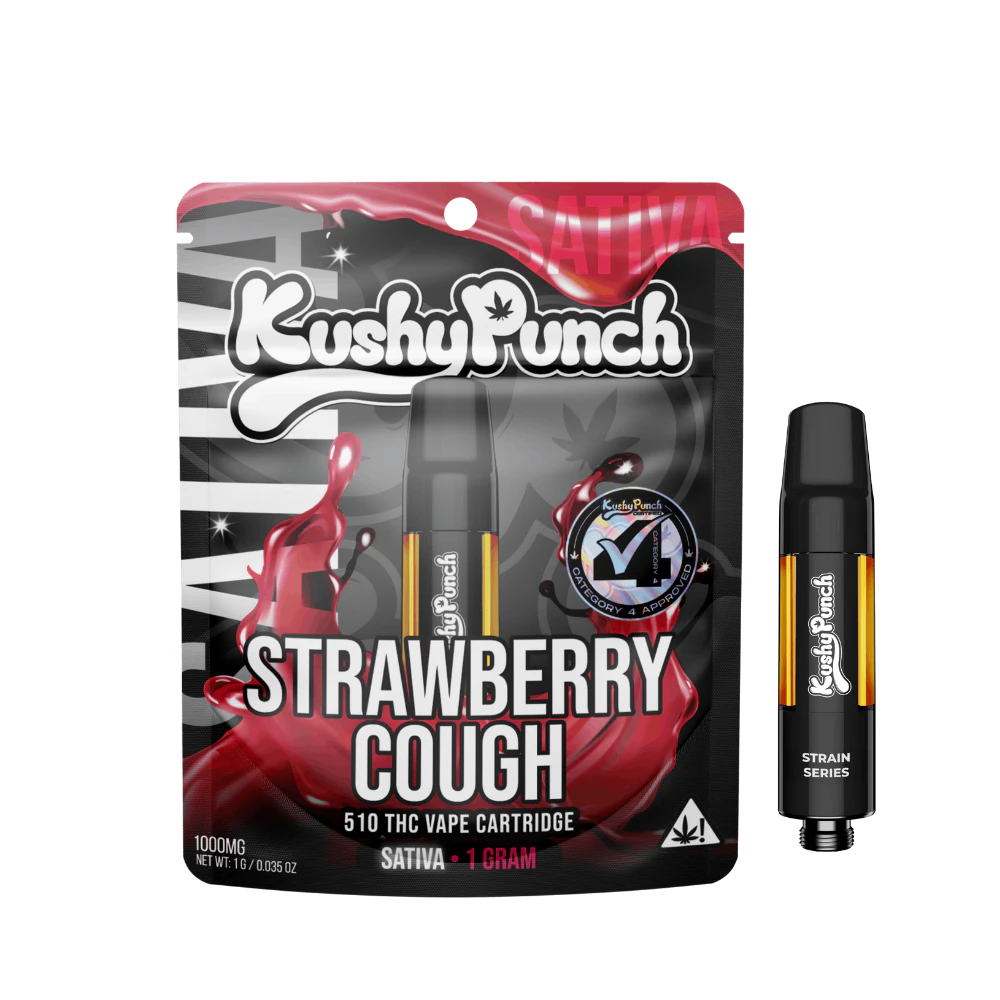 Kushy Punch - *xclusive* 1g Strawberry Cough (510 Thread) - Kushy Punch Main Image