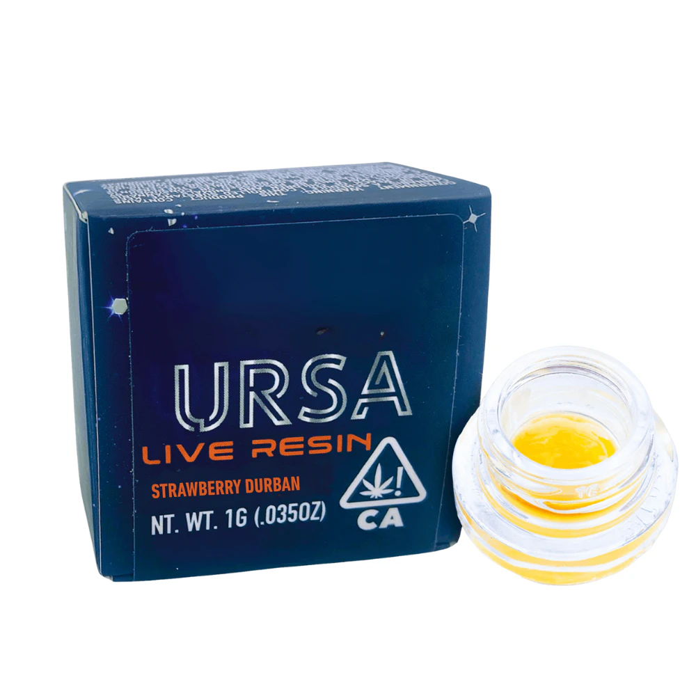 URSA - 1g Strawberry Durban Live Resin - URSA Main Image