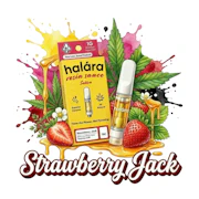 1g Strawberry Jack Live Resin (510 Thread) - Halara