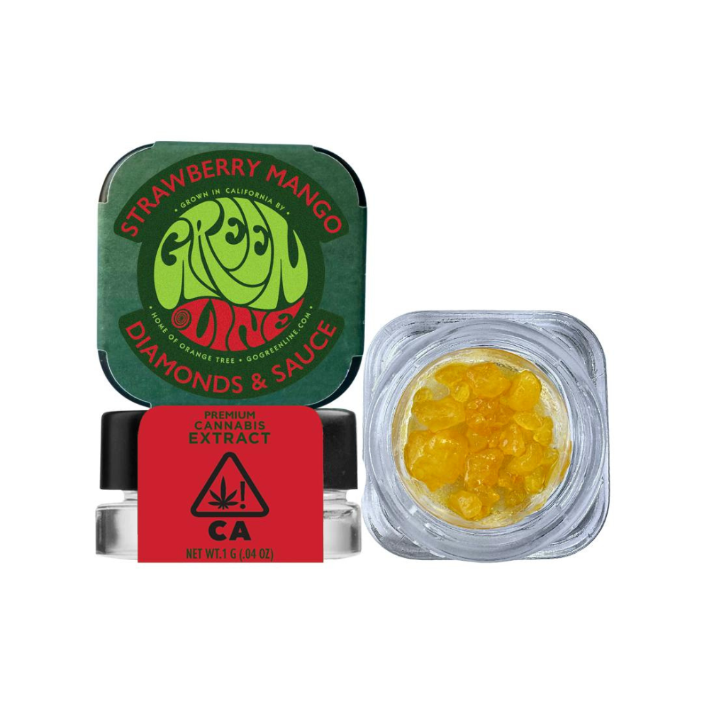 1g Strawberry Mango Diamonds & Sauce - Greenline picture