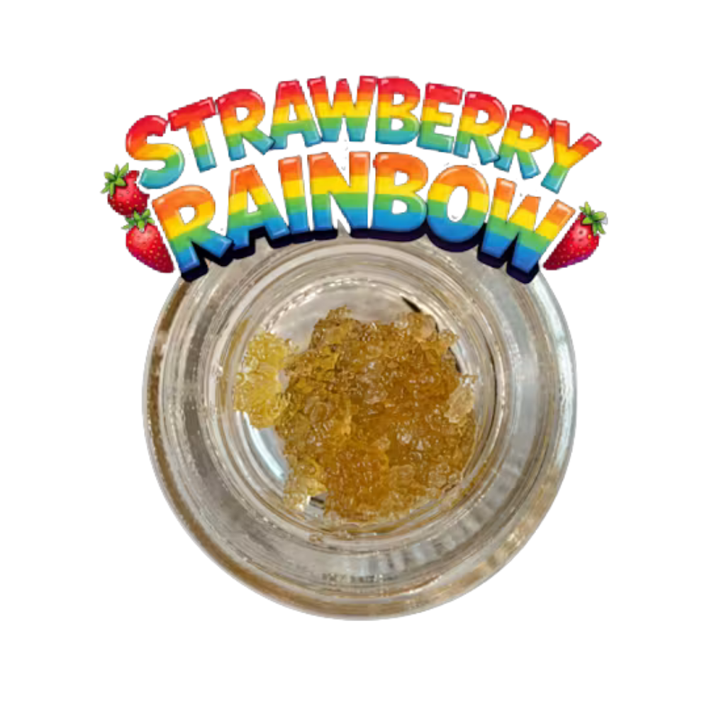 1g Strawberry Rainbow Cured Resin Sugar- Tribe 710 picture