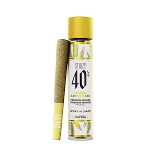 STIIIZY - 1g Super Lemon Haze 40's Infused Pre-Roll - STIIIZY