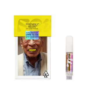Friendly Brand - 1g Super Lemon Haze Live Resin (510 Thread) - Friendly