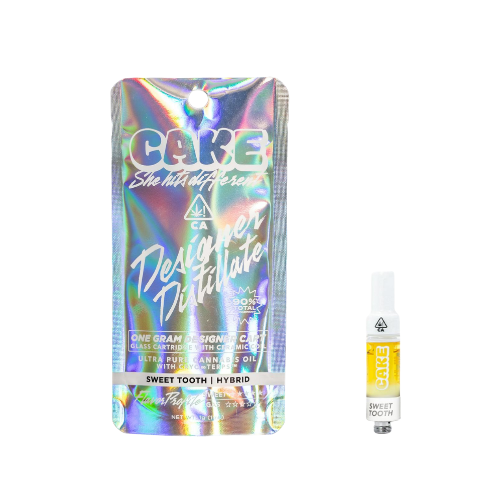 1g Sweet Tooth Designer Distillate (510 Thread) - CAKE picture
