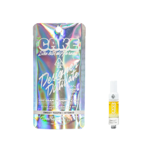 CAKE - 1g Sweet Tooth Designer Distillate (510 Thread) - CAKE