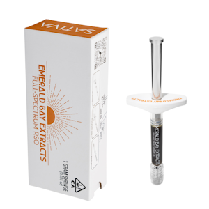 EMERALD BAY EXTRACTS - 1g THC Blue Dream RSO Syringe - Emerald Bay Extracts