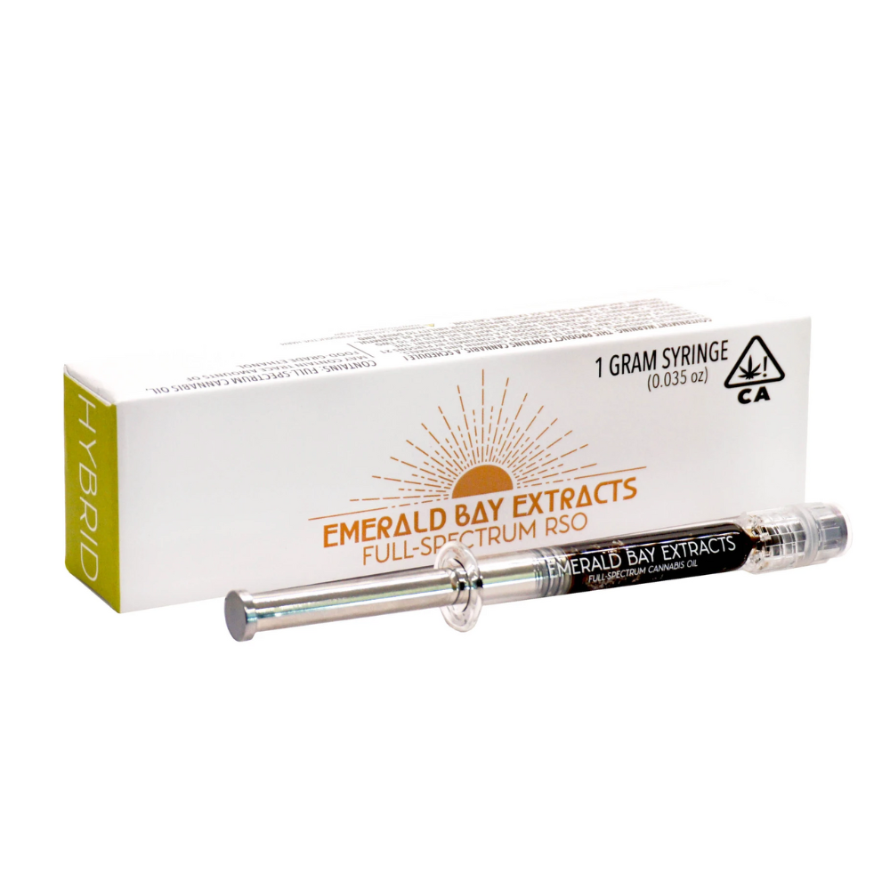 1g THC Gelato 41 RSO Syringe - Emerald Bay Extracts picture
