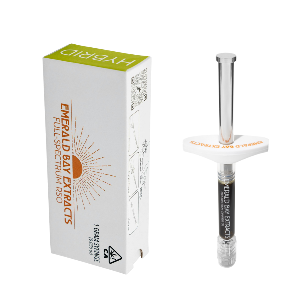 1g THC Hashburger RSO Syringe - Emerald Bay Extracts picture