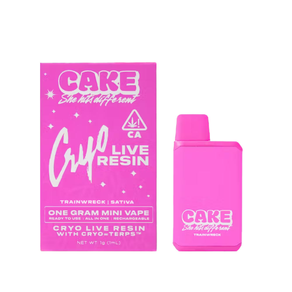 1g Trainwreck Cryo Live Resin (Ready-to-Use) - CAKE picture