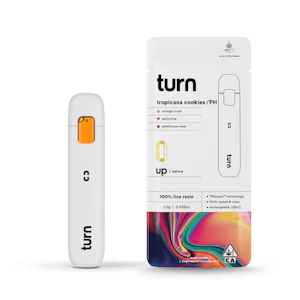 turn - 1g Tropicana Cookies Live Resin Ready-To-Use (Turn Up) - Turn