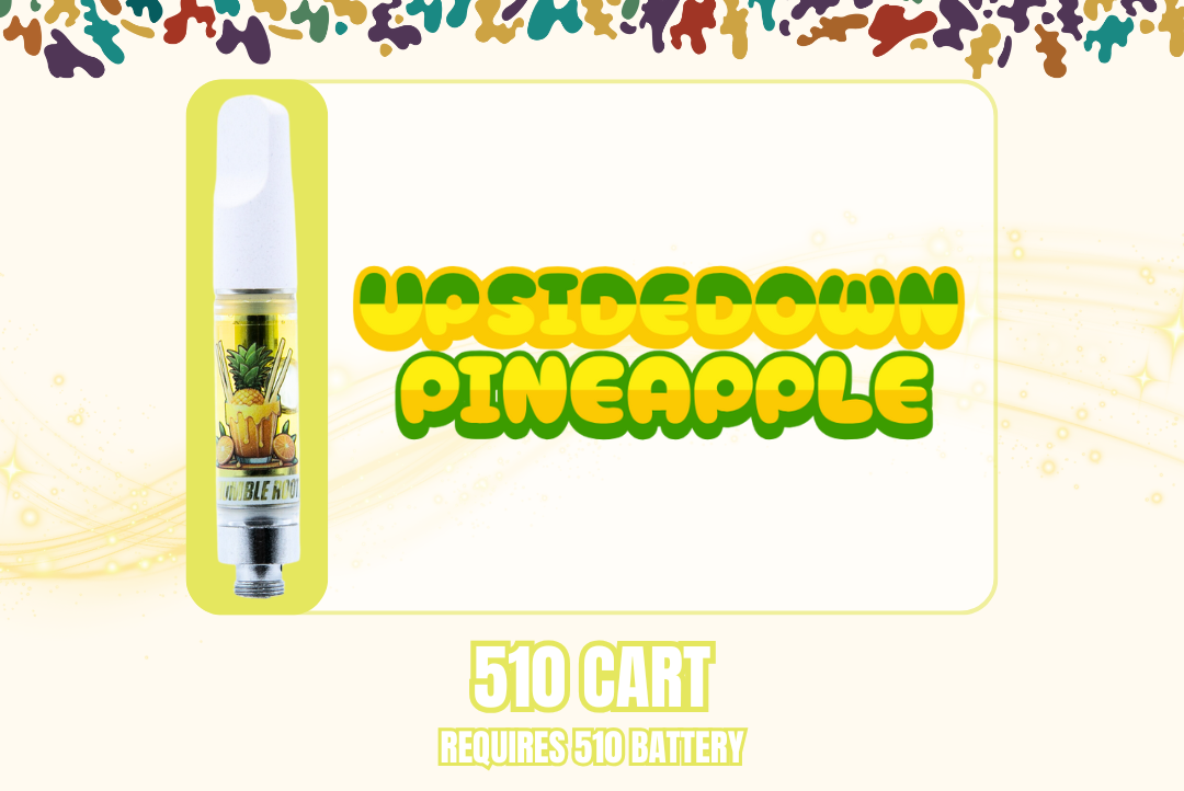 1g Upside Down Pineapple (510 Thread) - Humble Root picture