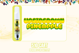 1g Upside Down Pineapple (510 Thread) - Humble Root