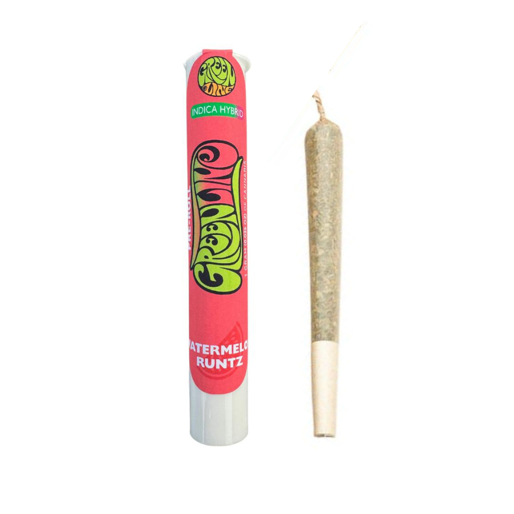 *xclusive* 1g Watermelon Runtz Pre-Roll - Greenline picture