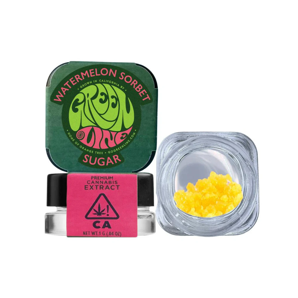 Greenline - 1g Watermelon Sorbet Sugar - Greenline Main Image