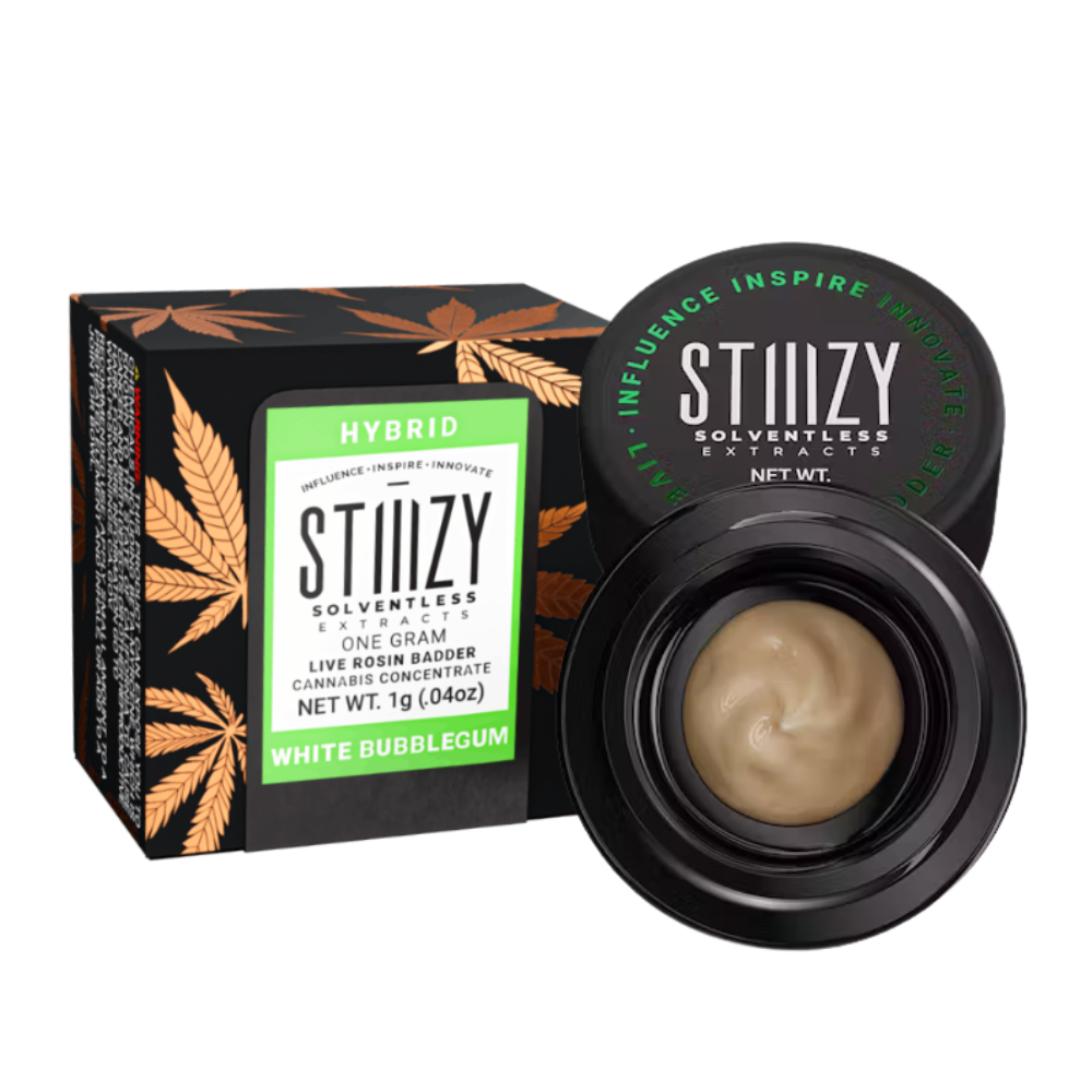 1g White Bubblegum Live Rosin Badder - STIIIZY picture
