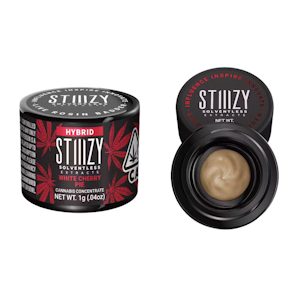 STIIIZY - 1g White Cherry Pie Live Rosin Badder - STIIIZY