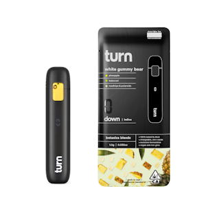 TURN - 1g White Gummy Bear Botanica Blend  Ready-to-Use (Turn Down) - Turn