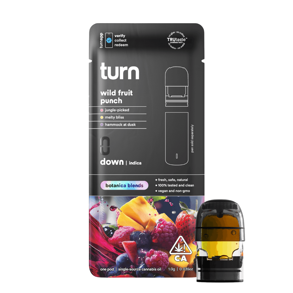1g Wild Fruit Punch Turn DOWN Pod - Turn picture