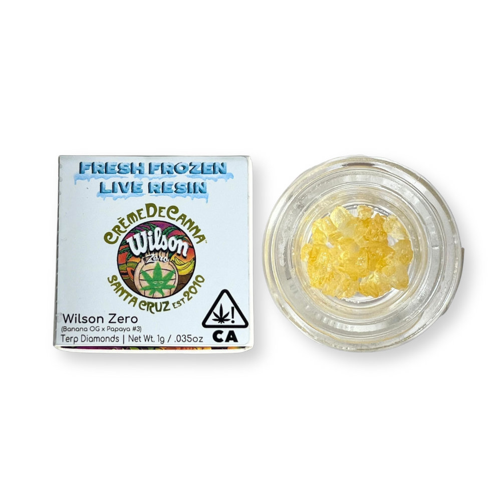 1g Wilson Zero Diamonds Badder - Creme de Canna picture