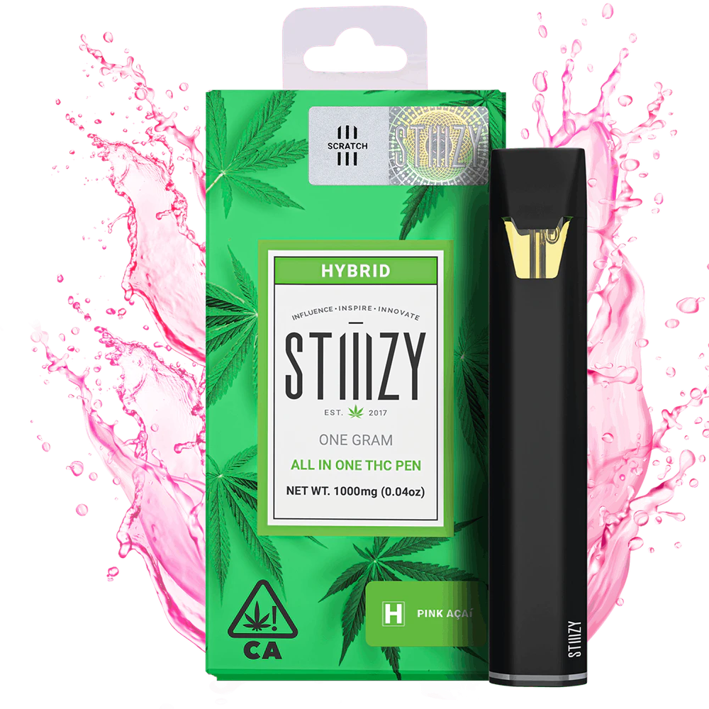 STIIIZY - 1g AIO Pink Acai / Disposable Pen / STIIIZY Main Image