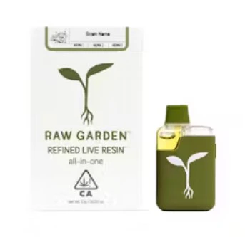 Raw Garden - Raw Garden - Twisted Citrus - 1g Refined Live Resin All In One Vape Main Image