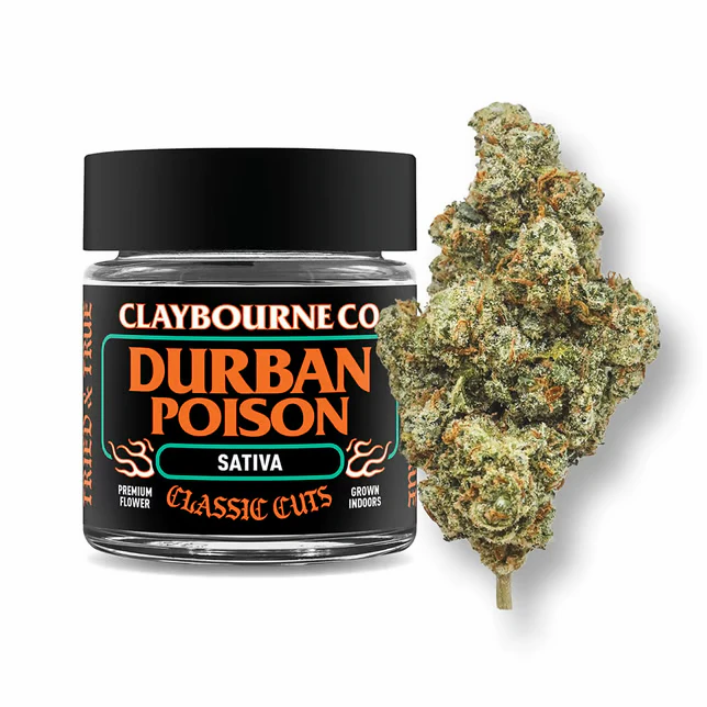 Claybourne Co. - 1g Durban Poison (Classic Cut) / Claybourne Main Image