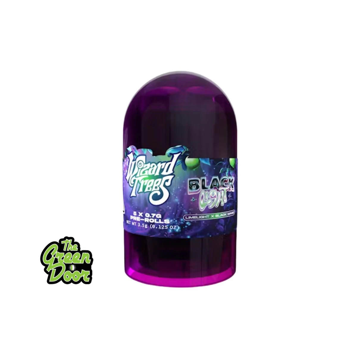 Wizard Trees - Wizard Trees - Black Light - Preroll - 5pk (0.7g) each - 3.5g Main Image