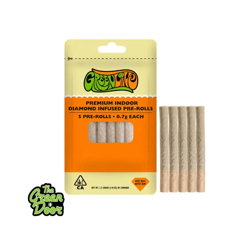 Greenline - Greenline - Dosi-Orange - Preroll - 5pk - 3.5g Main Image