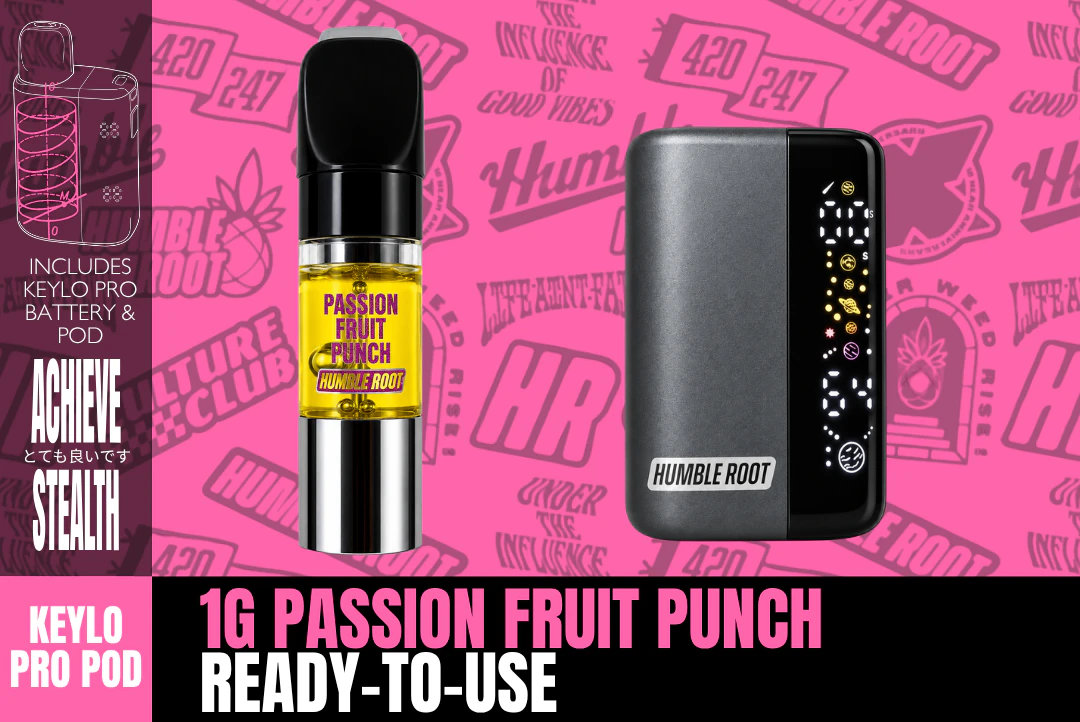 Humble Root - 1g Passionfruit Punch (Ready-to-Use Keylo Pro) - Humble Root Main Image