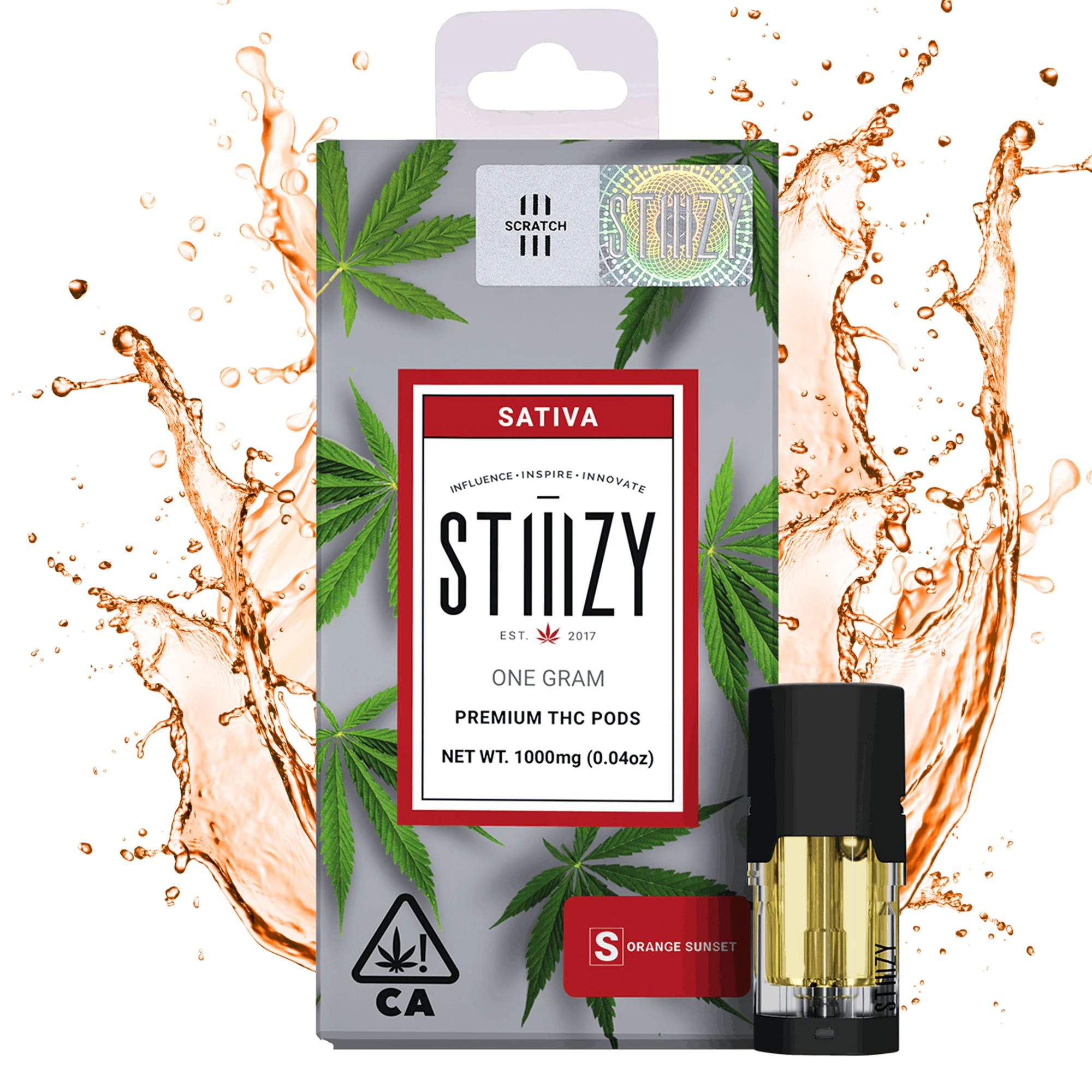 STIIIZY - 1g Orange Sunset / Premium THC POD / STIIIZY Main Image