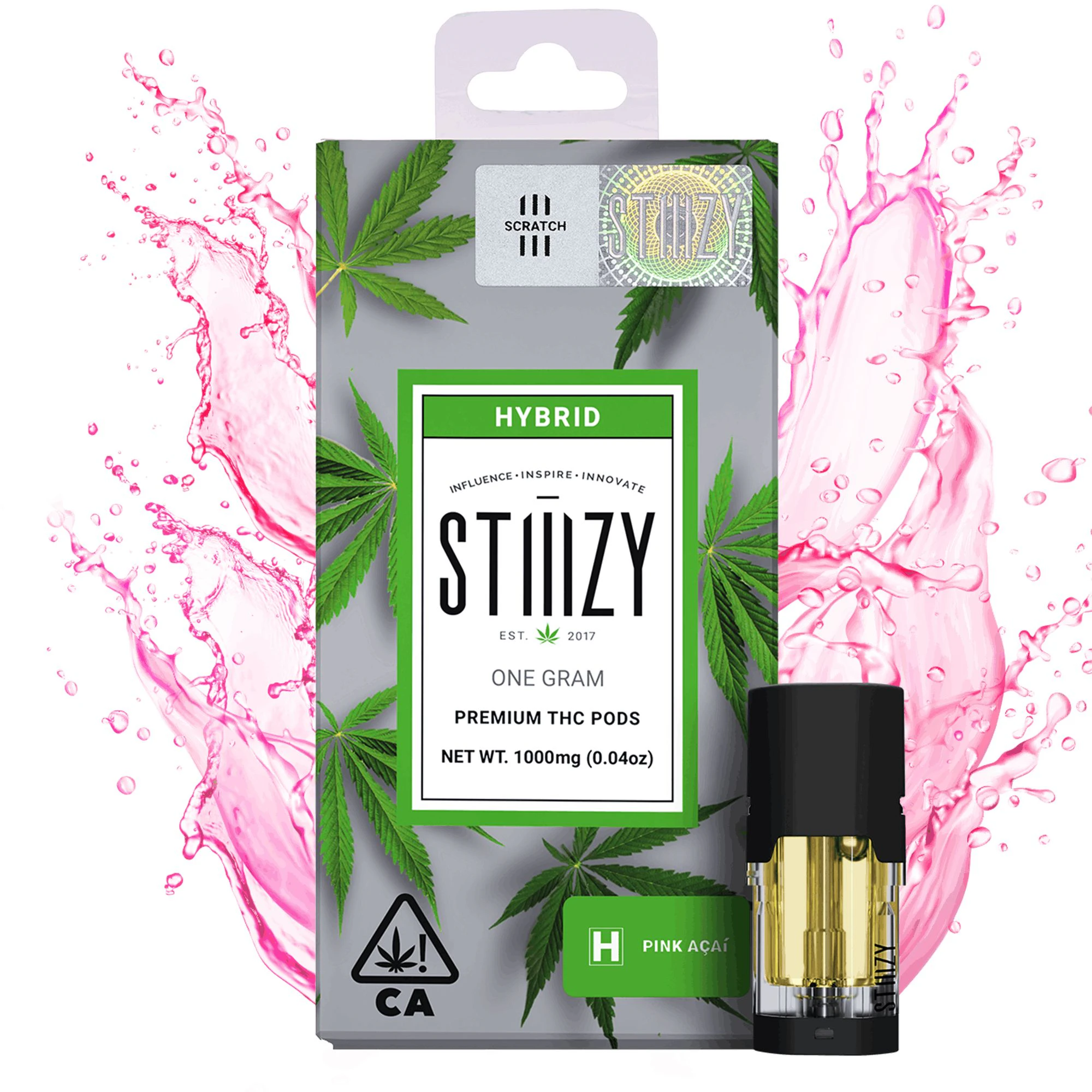 STIIIZY - 1g Pink Acai / Premium THC POD / STIIIZY Main Image