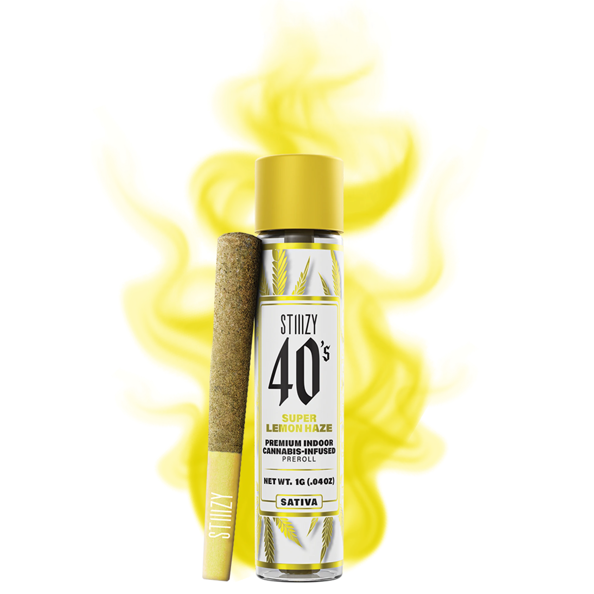 STIIIZY - 1g Super Lemon Haze / Pre-Roll / Stiiizy 40's  Main Image