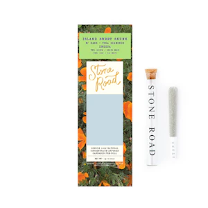 Stone Road - Island Sweet Skunk | Preroll Infused | 1g x 1pk | Stone Road