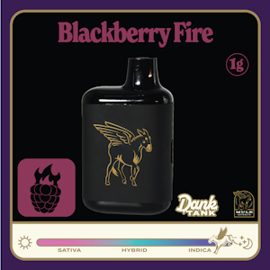 MULE EXTRACTS - Blackberry Fire, Live Resin, Disposable, 1g