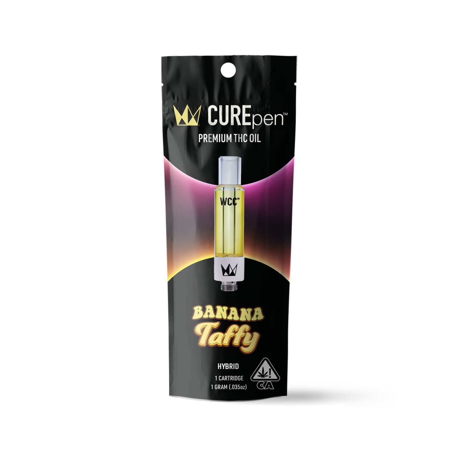 West Coast Cure - WCC | Vape Cartridge | CUREpen | Banana Taffy | 1g Main Image