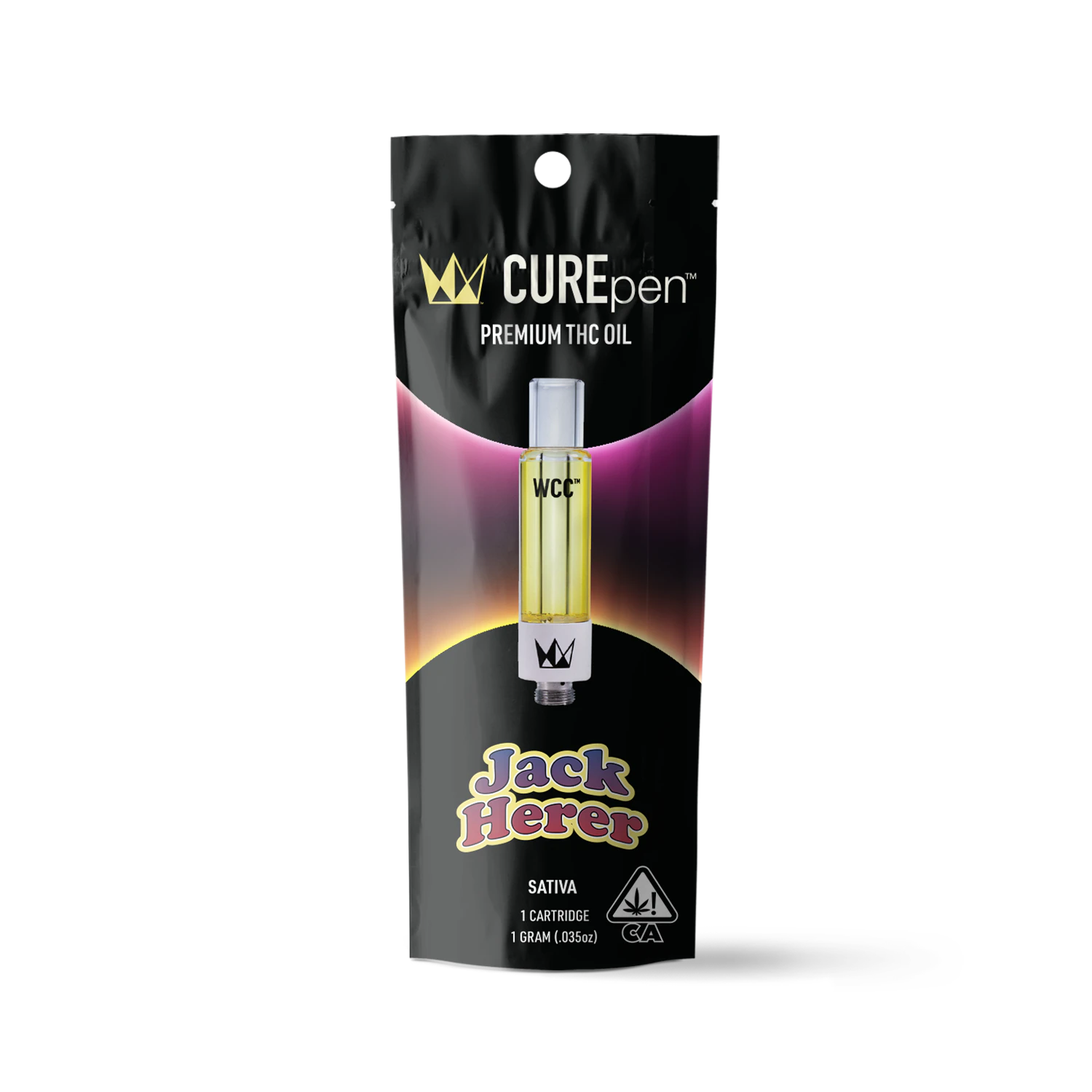 West Coast Cure - WCC | Vape Cartridge | CUREpen | Jack Herer | 1g Main Image