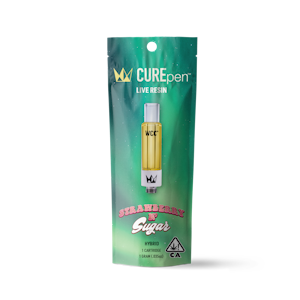 WEST COAST CURE - WCC | Vape Cartridge | Live Resin | CUREpen | Strawberry n' Sugar | 1g