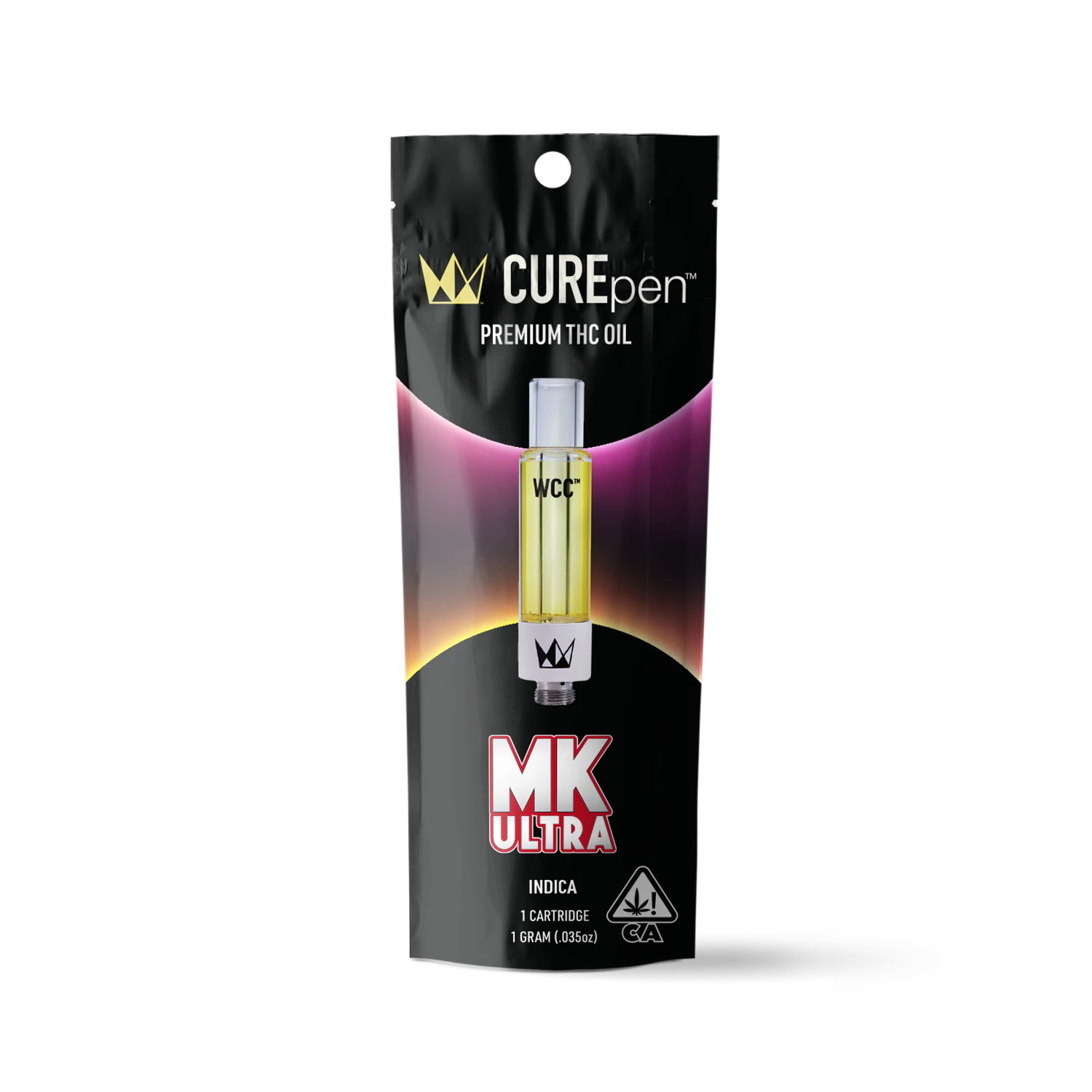 West Coast Cure - WCC | Vape Cartridge | CUREpen | MK Ultra | 1g Main Image